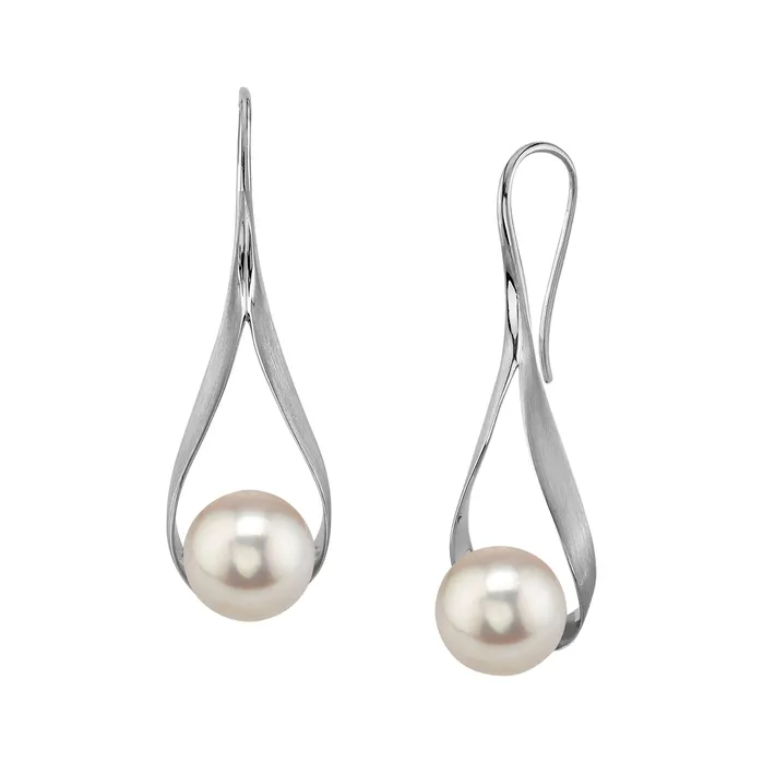 spt Earrings Japanese Akoya Pearl Ceres Dangle Earrings
