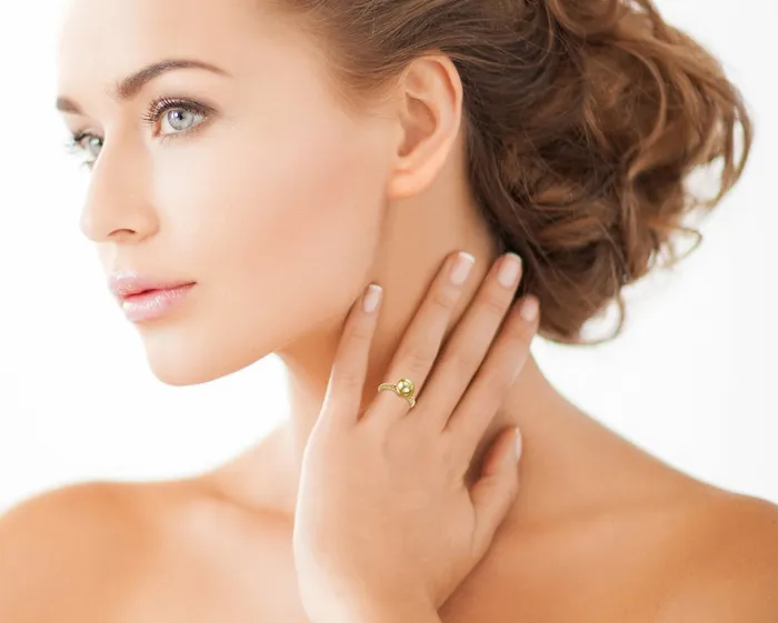 spt Rings Golden South Sea Pearl Echo Ring
