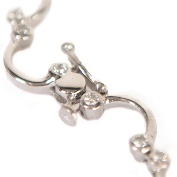 STORE 5a Bracelets PreOwned Diamond Wavy Bracelet