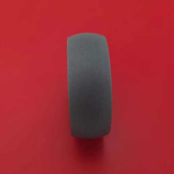 Tantalum and Hardwood Ring Custom Made Band Lashbrook Rings Tantalum and Hardwood Ring Custom Made Band Lashbrook Rings