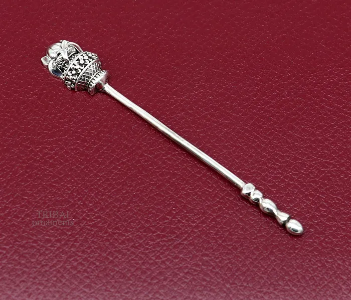 TRIBAL ORNAMENTS 3 inches long handmade solid 925 sterling silver kumkum sticks eyeliner stick kajal stick surma stick brides vintage style gift su656 Necklaces TRIBAL ORNAMENTS 3 inches long handmade solid 925 sterling silver kumkum sticks eyeliner stick kajal stick surma stick brides vintage style gift su656 Necklaces