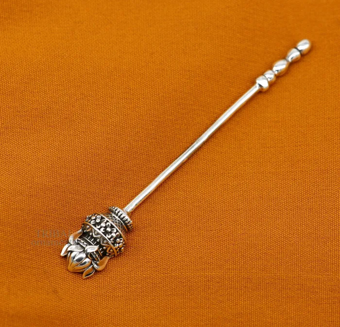 TRIBAL ORNAMENTS 3 inches long handmade solid 925 sterling silver kumkum sticks eyeliner stick kajal stick surma stick brides vintage style gift su656 Necklaces TRIBAL ORNAMENTS 3 inches long handmade solid 925 sterling silver kumkum sticks eyeliner stick kajal stick surma stick brides vintage style gift su656 Necklaces