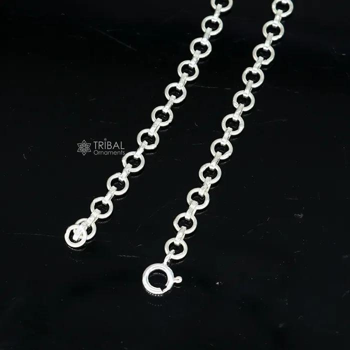 TRIBAL ORNAMENTS Rings 2 to 30 925 sterling silver multipurpose 5mm extended links or jump ring for increasing length of jewelryor use directly as jewelry ch565 TRIBAL ORNAMENTS Rings 2 to 30 925 sterling silver multipurpose 5mm extended links or jump ring for increasing length of jewelryor use directly as jewelry ch565