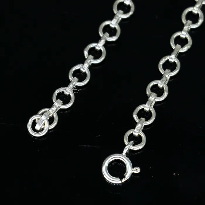 TRIBAL ORNAMENTS Rings 2 to 30 925 sterling silver multipurpose 5mm extended links or jump ring for increasing length of jewelryor use directly as jewelry ch565 TRIBAL ORNAMENTS Rings 2 to 30 925 sterling silver multipurpose 5mm extended links or jump ring for increasing length of jewelryor use directly as jewelry ch565