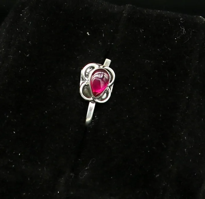 TRIBAL ORNAMENTS Rings 925 sterling silver vintage antique design single stone nose pin Bollywood stylish clip on nose plug best gifting party jewelry np116