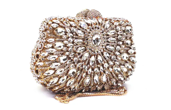 Walkeaze Earrings Women Bridal Clutch 14137B Walkeaze Earrings Women Bridal Clutch 14137B