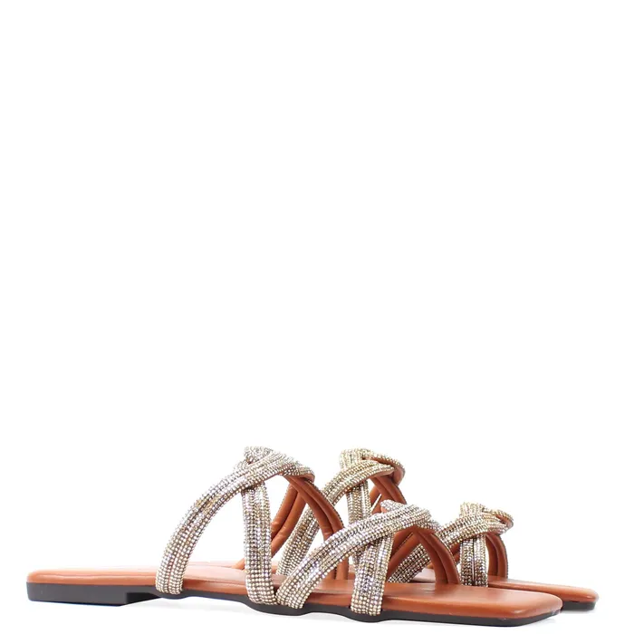 Walkeaze Earrings Women Formal Slippers 39960S