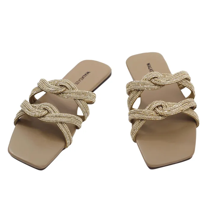Walkeaze Earrings Women Formal Slippers 39960S