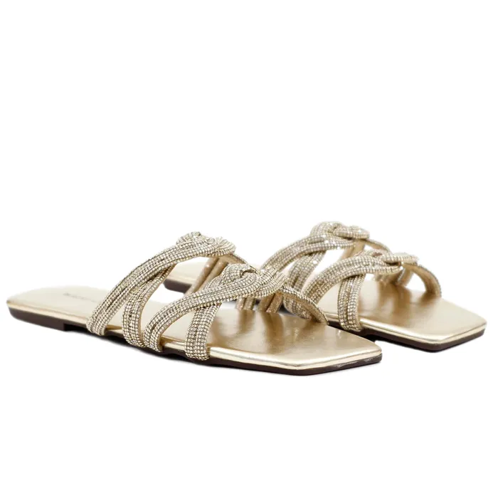 Walkeaze Earrings Women Formal Slippers 39960S