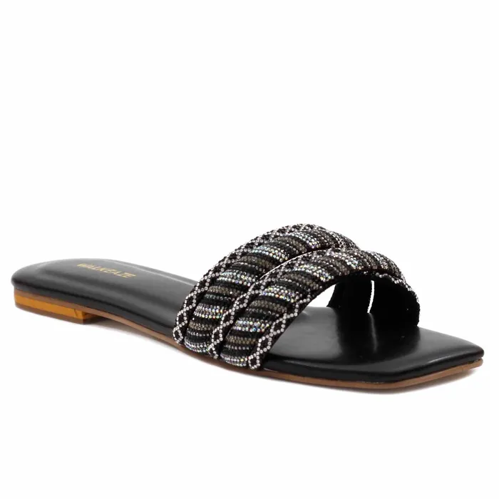 Walkeaze Earrings Women Formal Slippers 40147S
