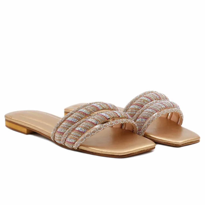 Walkeaze Earrings Women Formal Slippers 40147S
