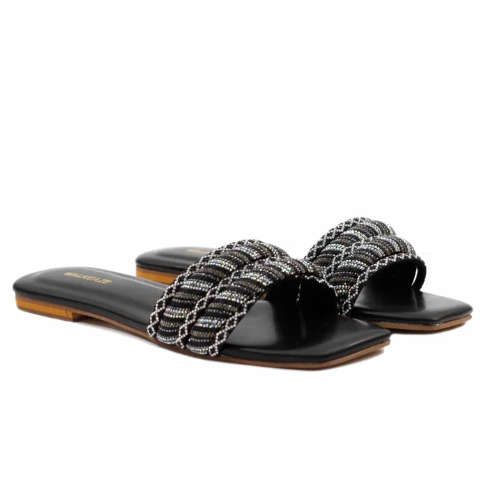 Walkeaze Earrings Women Formal Slippers 40147S