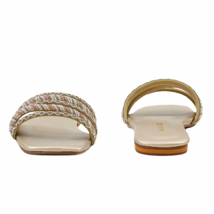Walkeaze Earrings Women Formal Slippers 40147S