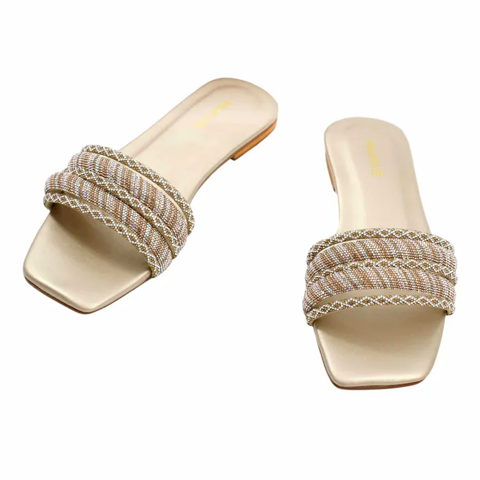 Walkeaze Earrings Women Formal Slippers 40147S