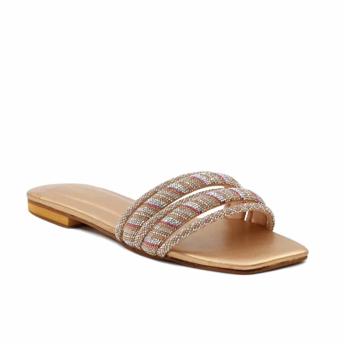 Walkeaze Earrings Women Formal Slippers 40147S
