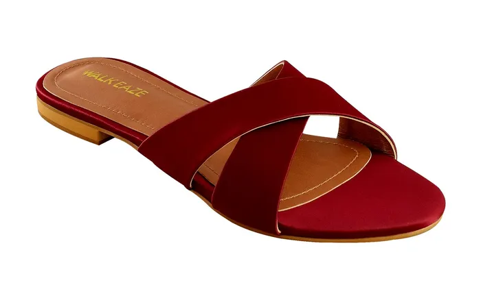 Walkeaze Earrings Women Slippers 36614S