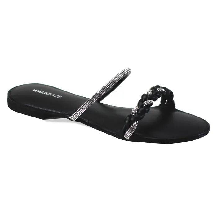 Walkeaze Earrings Women Slippers 39525S