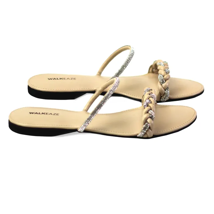 Walkeaze Earrings Women Slippers 39525S Walkeaze Earrings Women Slippers 39525S