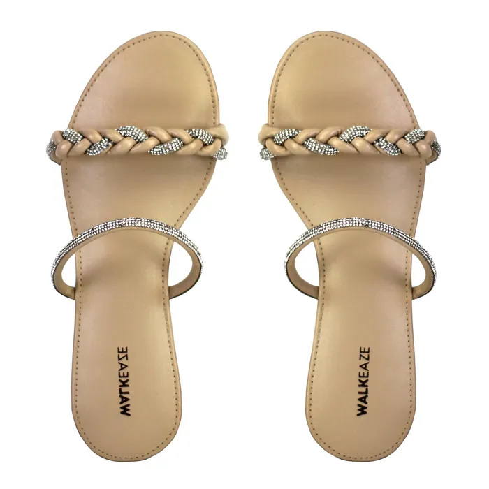 Walkeaze Earrings Women Slippers 39525S Walkeaze Earrings Women Slippers 39525S