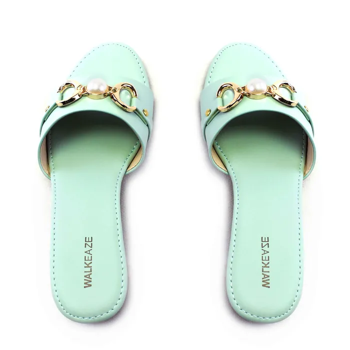 Walkeaze Earrings Women Slippers 73978S Walkeaze Earrings Women Slippers 73978S
