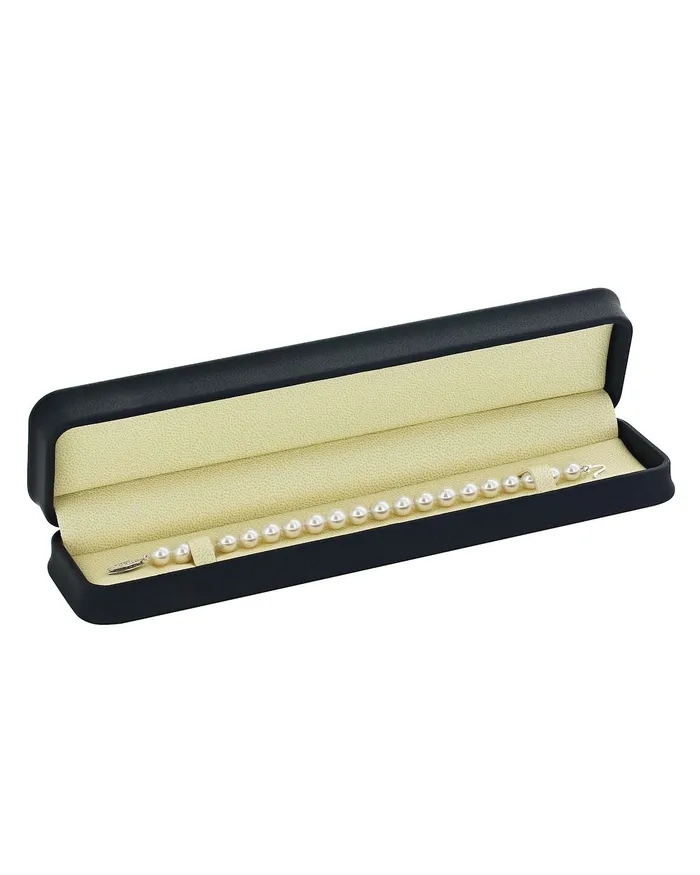 White Japanese Hanadama Akoya Pearl Bracelet 6570mm spt Bracelets