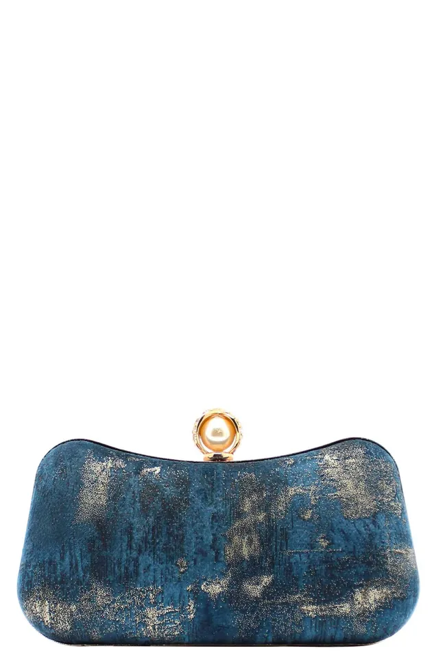 Women Clutch 02911B Walkeaze Earrings