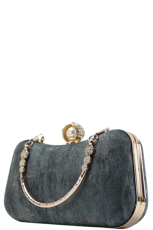 Women Clutch 02911B Walkeaze Earrings