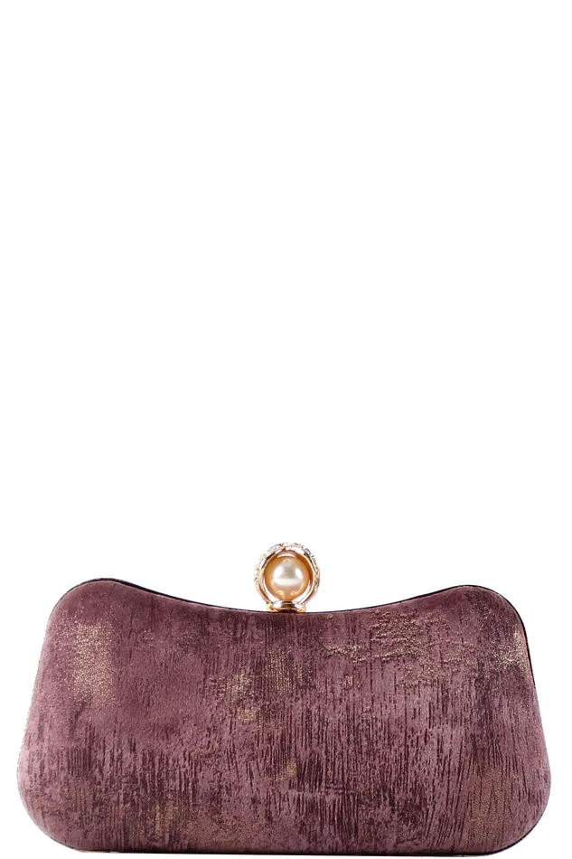 Women Clutch 02911B Walkeaze Earrings