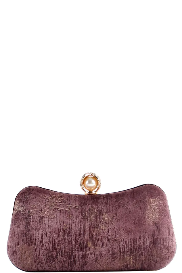 Women Clutch 02911B Walkeaze Earrings