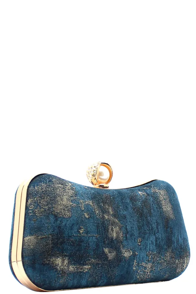 Women Clutch 02911B Walkeaze Earrings