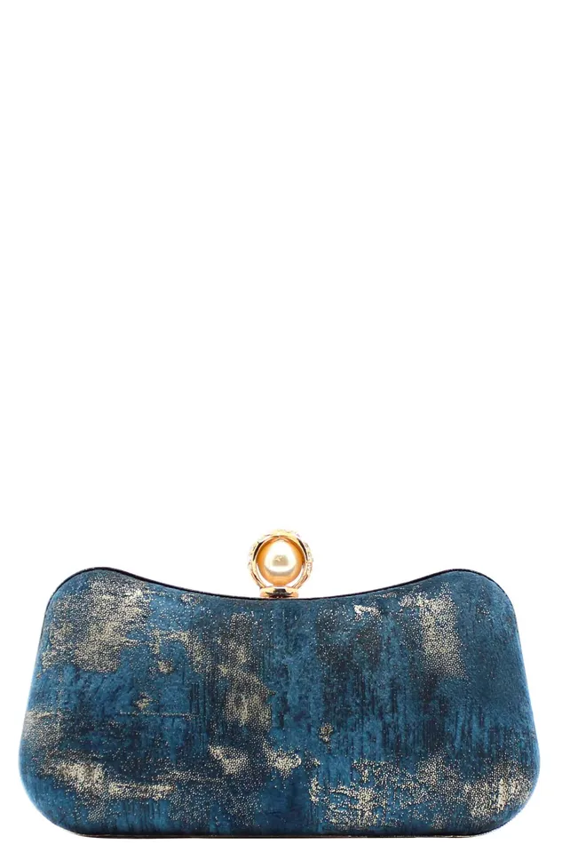 Women Clutch 02911B Walkeaze Earrings