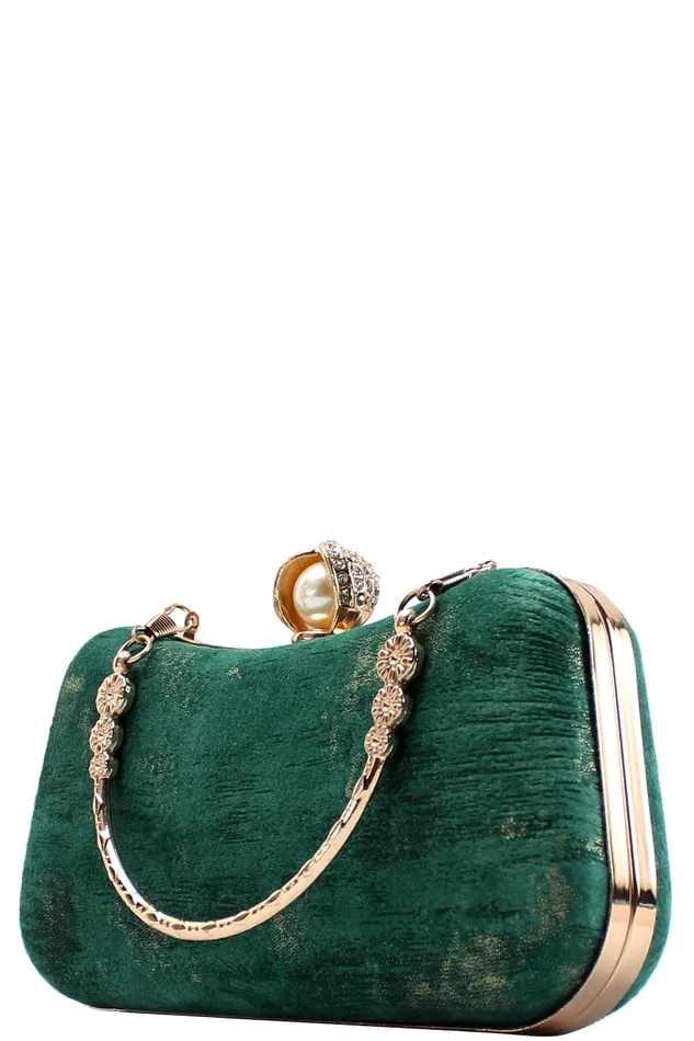 Women Clutch 02911B Walkeaze Earrings