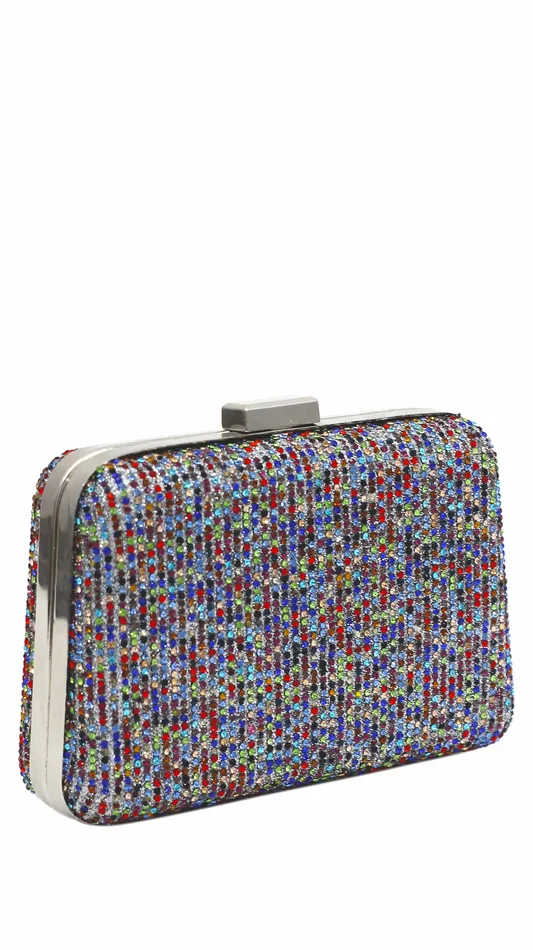 Women Clutch 05398B Walkeaze Earrings