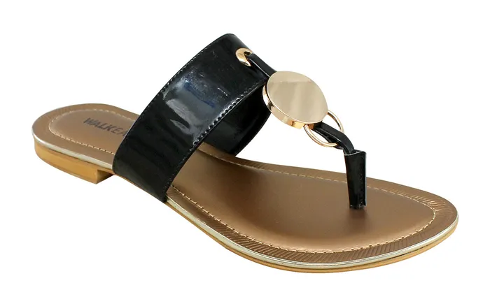 Women Footwear Black 37089S Walkeaze Rings