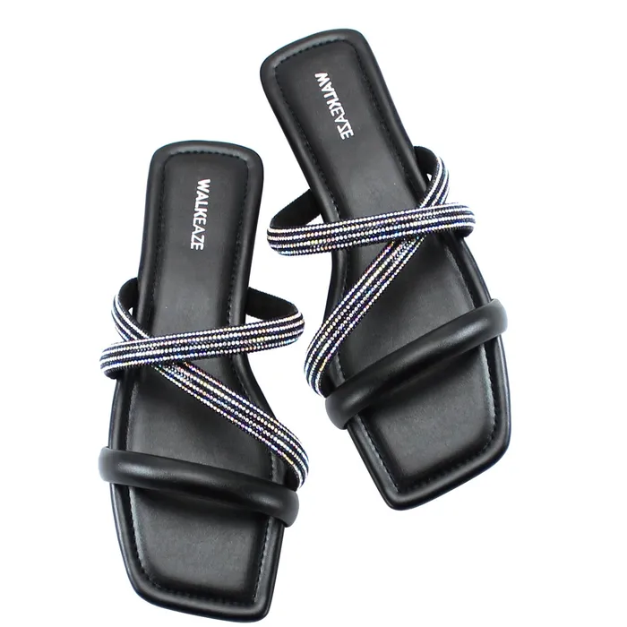 Women Formal Slippers 40021S Walkeaze Earrings