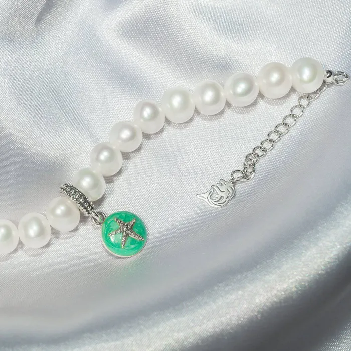 Wonderland Freshwater Pearl Bracelet WB00042 Pearly Lustre Bracelets