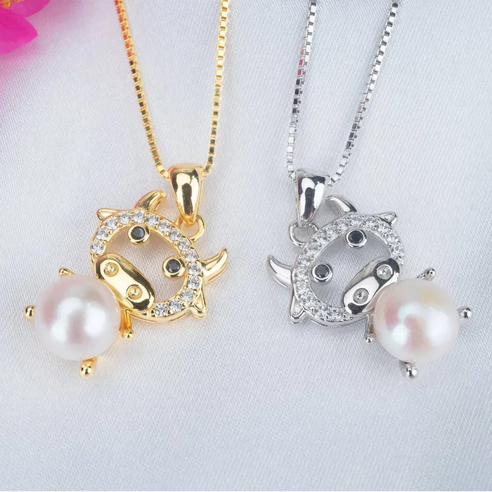 Wonderland Freshwater Pearl Necklace WN00125 Pearly Lustre Necklaces