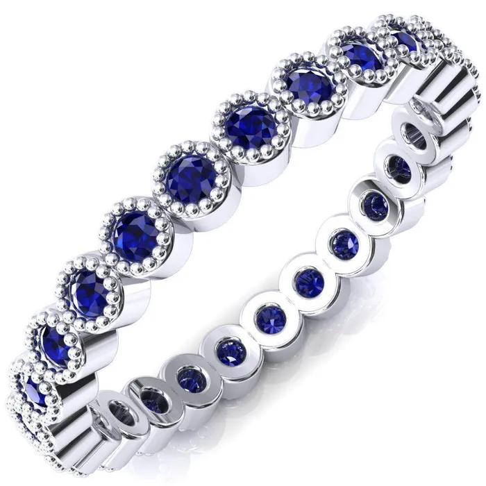 Zinnia Round Center Stone 6 Prongs Milgrain Halo Accent Diamonds Ring Fire Brilliance Rings